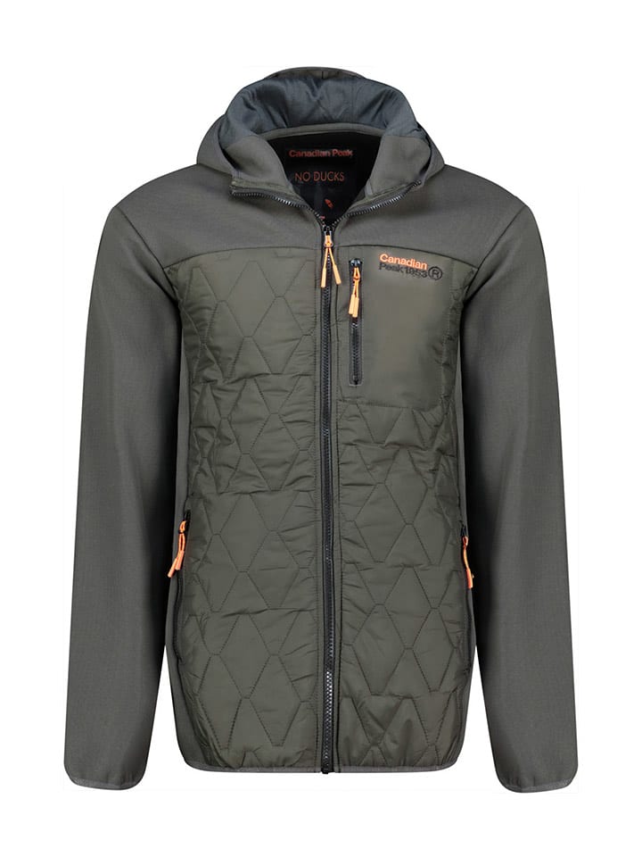 Canadian Peak Kurtka polarowa "Tuniseak" w kolorze antracytowym rozmiar: 3XL