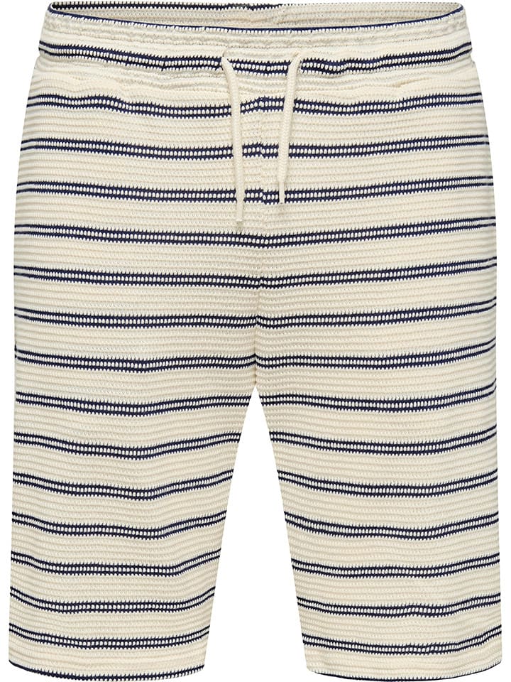 ONLY & SONS Szorty dresowe "Ian" w kolorze granatowo-kremowym rozmiar: XXL