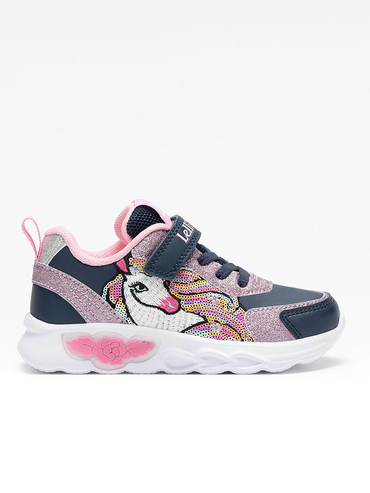 Lelli Kelly Sneakersy "Christina" w kolorze granatowo-jasnoróżowym rozmiar: 24