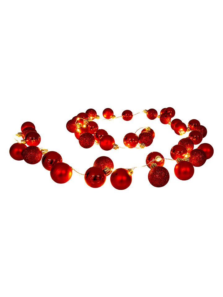 näve Łańcuch świetlny LED w kolorze czerwonym - dł. 250 cm rozmiar: onesize