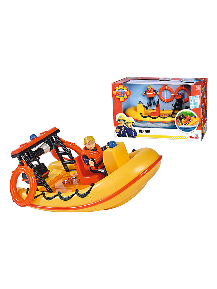 Feuerwehrmann Sam Łódź ratunkowa "Neptune" z akcesoriami - 3+ rozmiar: onesize