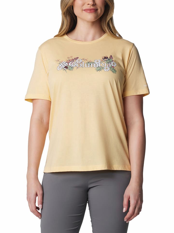 Columbia Koszulka "Bluebird Day™" w kolorze żółtym rozmiar: XS