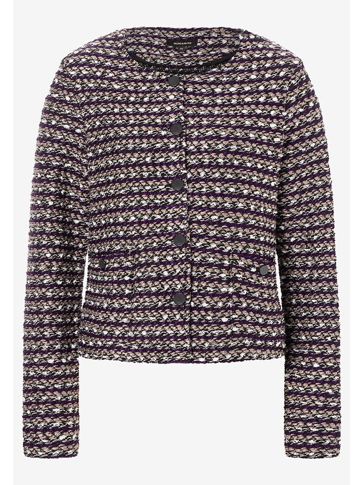 More & More Kurtka przejściowa w kolorze czarno-beżowym rozmiar: 34