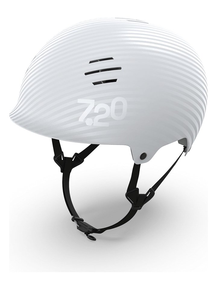 SEVENTWENTY Kask rowerowy "Circle 1.0" w kolorze białym rozmiar: 56-59 cm