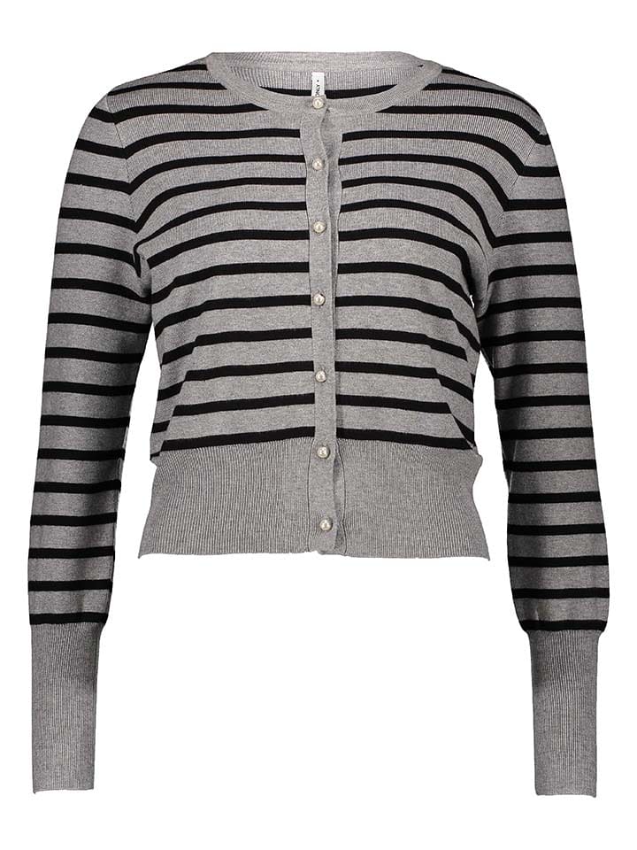 ONLY Kardigan w kolorze szaro-czarnym rozmiar: XL