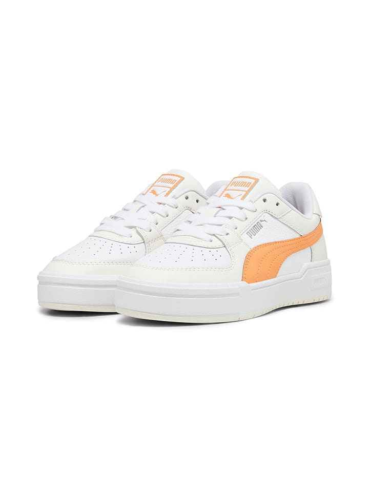 Puma Sneakersy "Pro Classic" w kolorze biało-pomarańczowym rozmiar: 39
