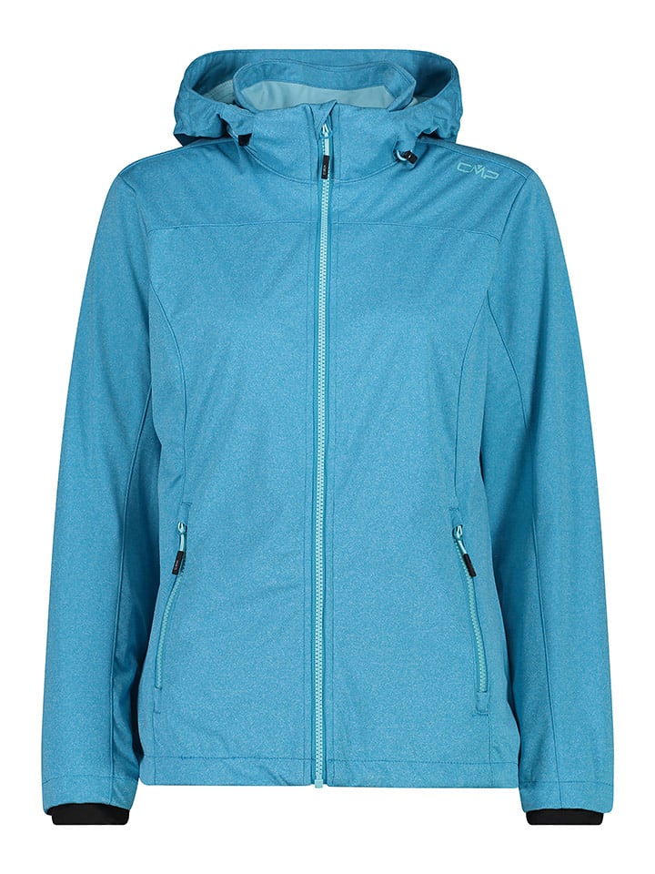 CMP Kurtka softshellowa w kolorze turkusowym rozmiar: 34