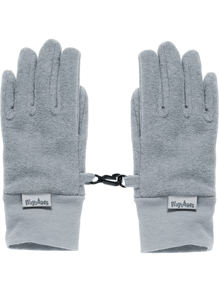 Playshoes Rękawiczki polarowe w kolorze szarym rozmiar: 104-116