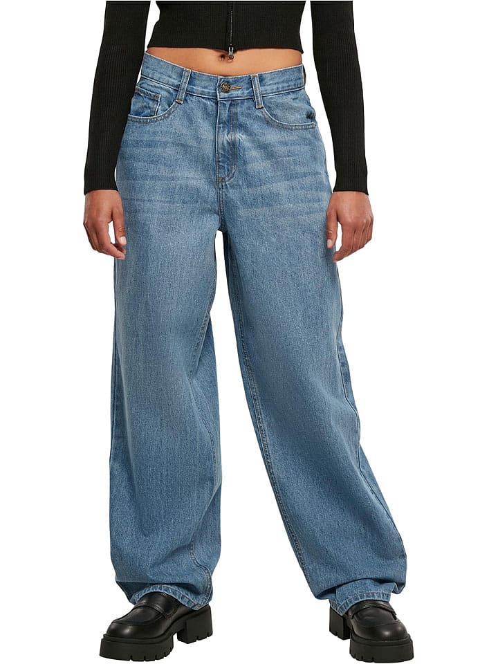 Urban Classics Dżinsy - Comfort fit - w kolorze niebieskim rozmiar: W28