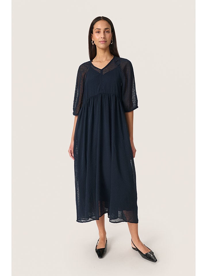 Soaked in Luxury Sukienka w kolorze granatowym rozmiar: XL
