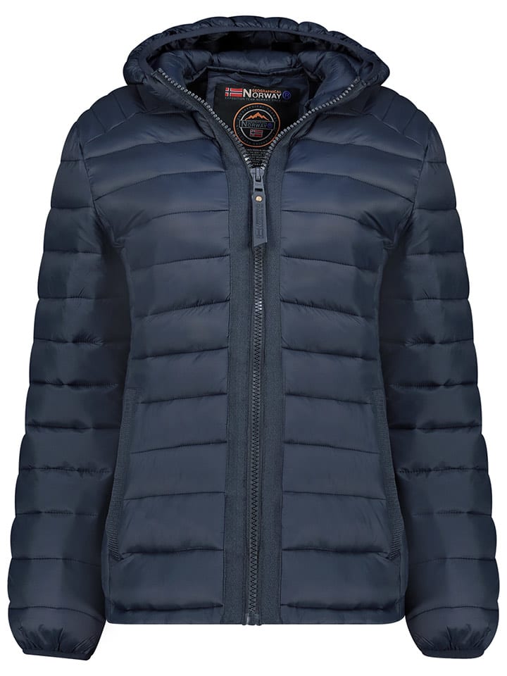 Geographical Norway Kurtka pikowana "Carlitilimo" w kolorze granatowym rozmiar: S