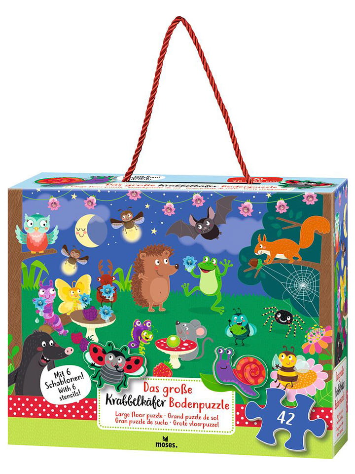 moses. Puzzle podłogowe - 4+ rozmiar: onesize