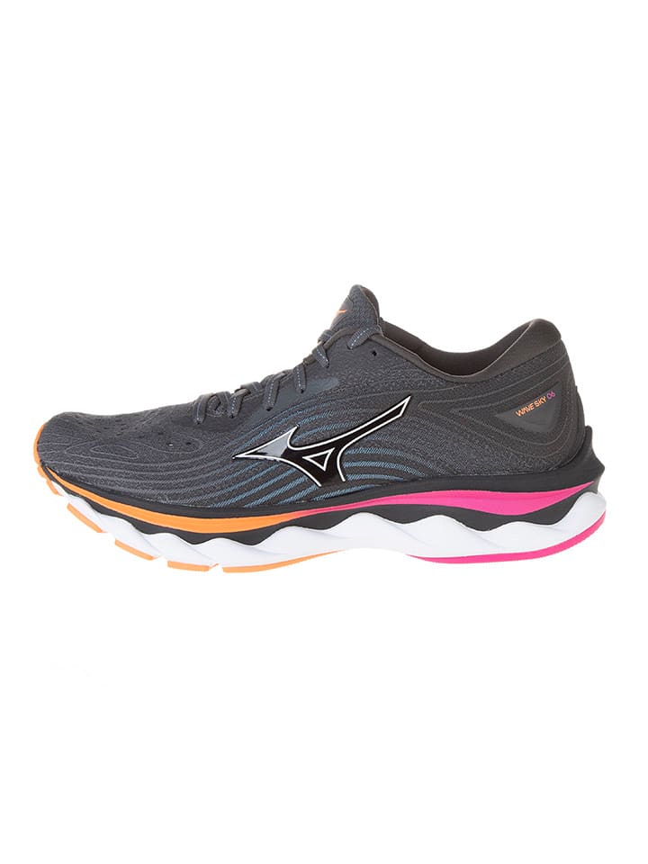 Mizuno Buty "Wave Sky 6" w kolorze szarym do biegania rozmiar: 36,5