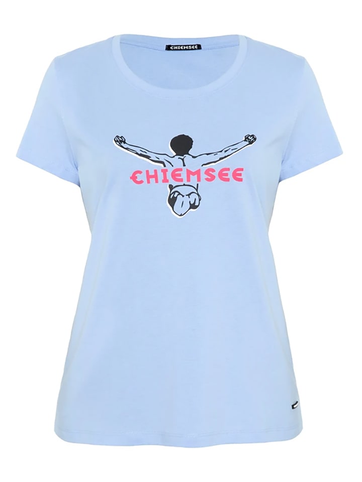 Chiemsee Koszulka "Sera" w kolorze błękitnym rozmiar: XS
