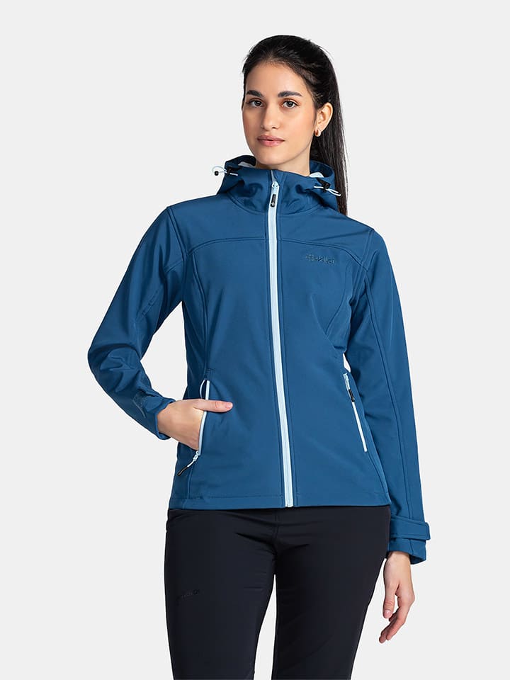 Kilpi Kurtka softshellowa "Ravia" w kolorze granatowym rozmiar: 34