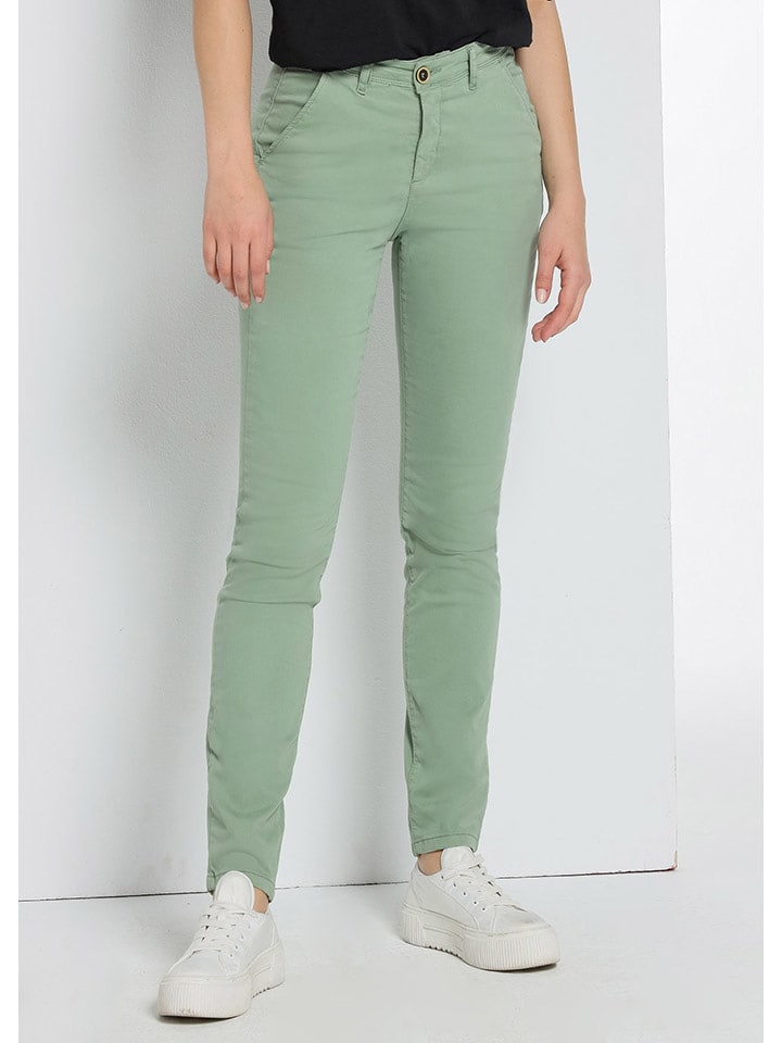 CIMARRON Spodnie w kolorze zielonym rozmiar: W29