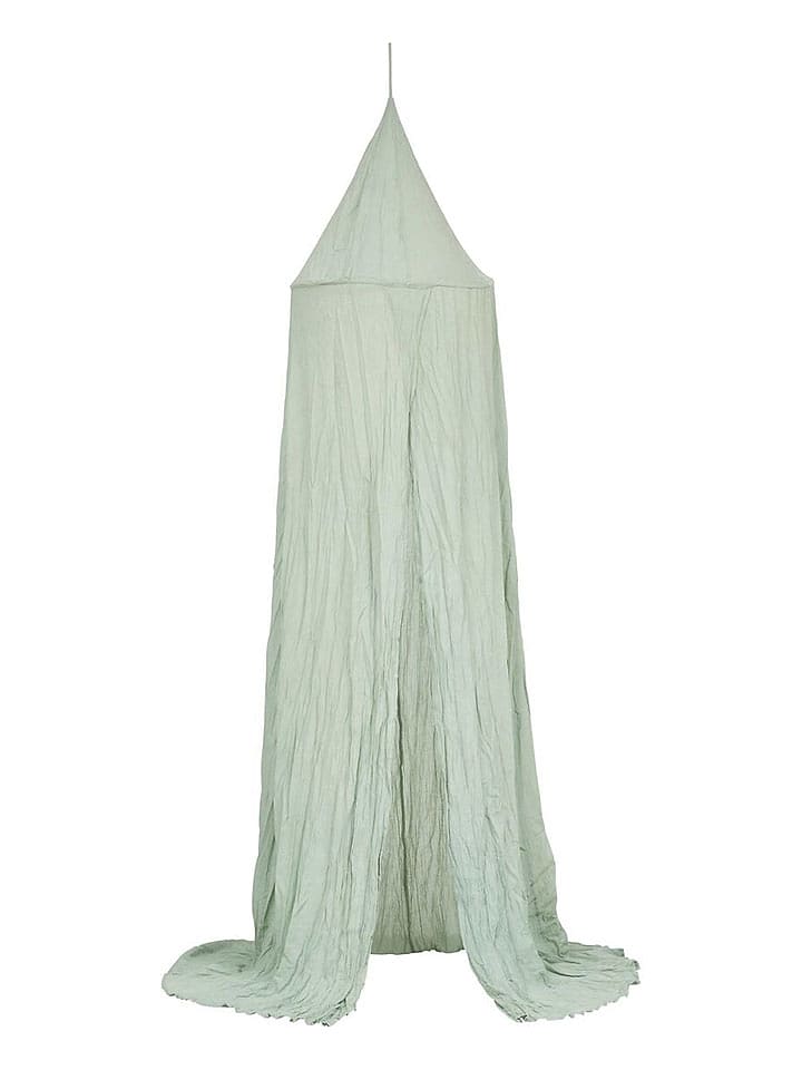 WellHome for Kids Baldachim w kolorze zielonym - dł. 350 cm rozmiar: onesize