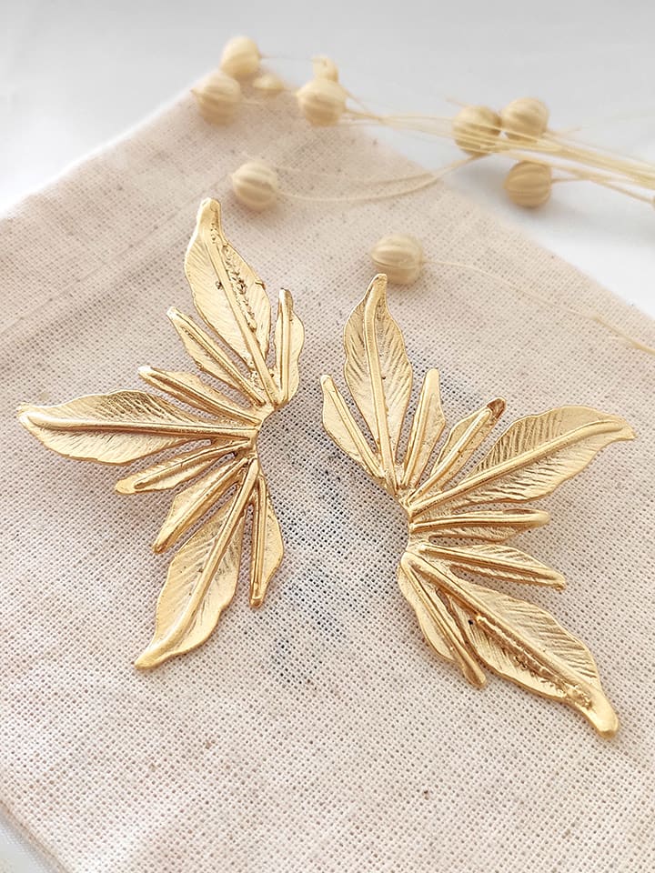 atelier MIU Pozłacane kolczyki-wkrętki rozmiar: onesize