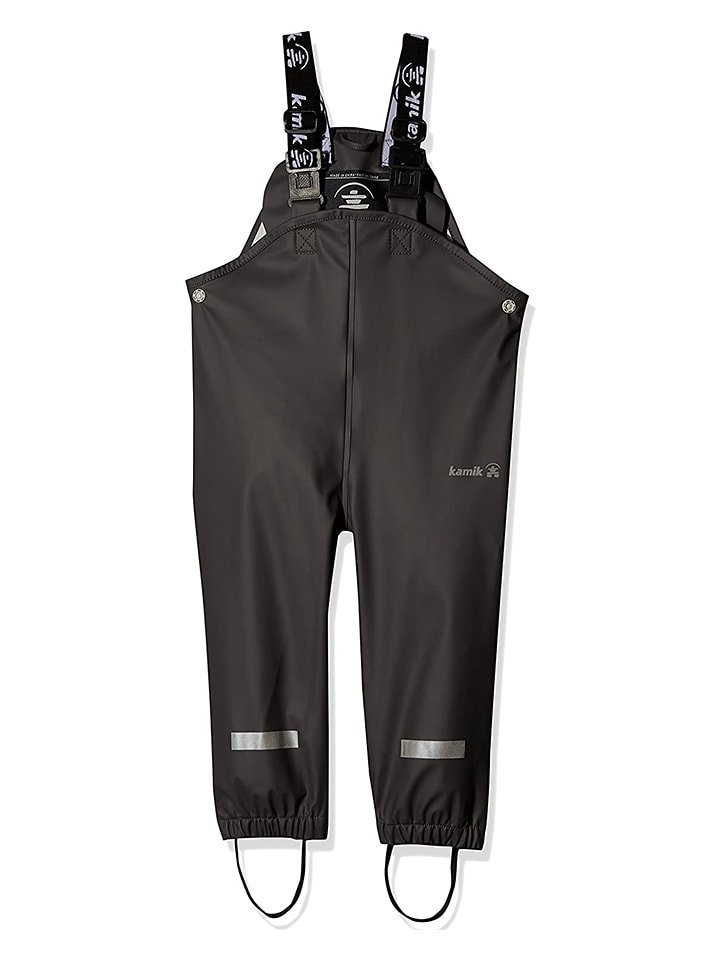 Kamik Spodnie przeciwdeszczowe "Muddy" w kolorze antracytowym rozmiar: 98