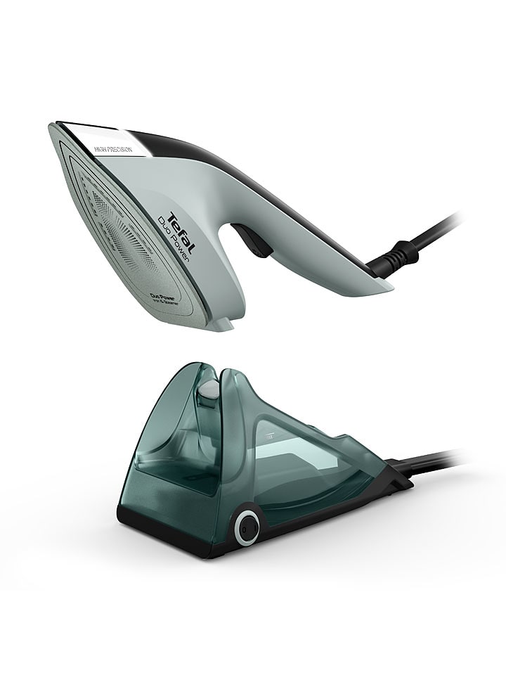 Tefal Żelazko parowe 2w1 "Duo Power" w kolorze biało-czarno-zielonym rozmiar: onesize