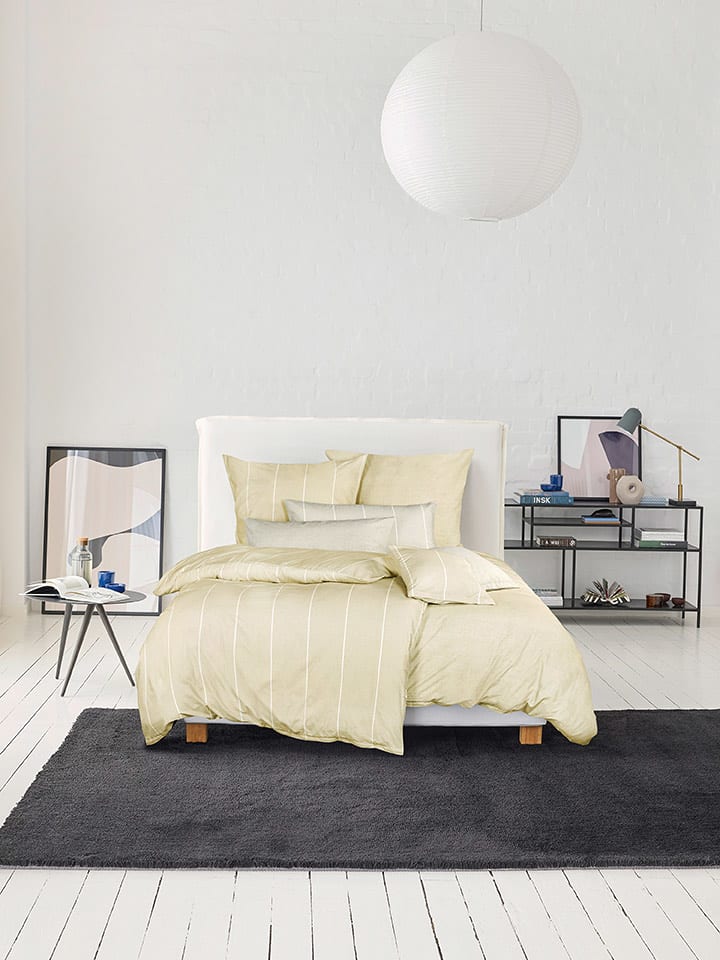 ESPRIT Komplet pościeli renforcé "Harp" w kolorze beżowym rozmiar: 135x200 cm