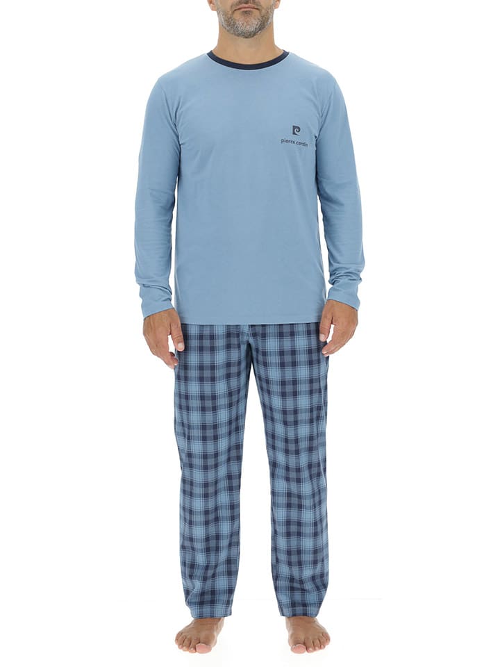 Pierre Cardin Piżama w kolorze niebieskim rozmiar: L