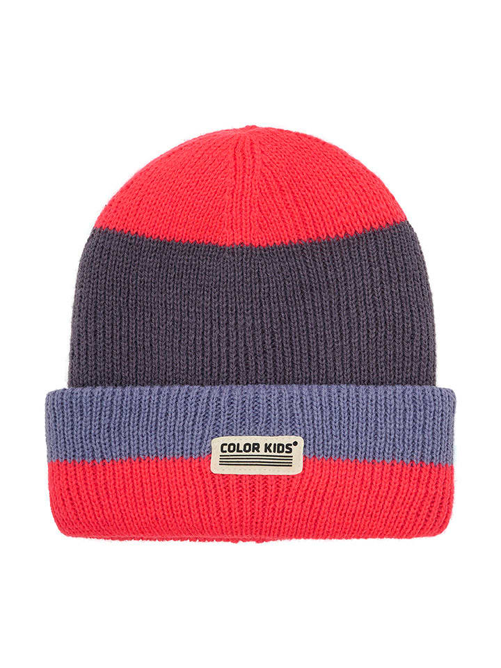 Color Kids Czapka beanie w kolorze fioletowo-różowym rozmiar: 56 cm