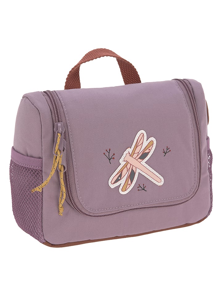 Lässig Kosmetyczka "Adventure Dragonfly" w kolorze fioletowym - 20 x 15 x 6,5 cm rozmiar: onesize