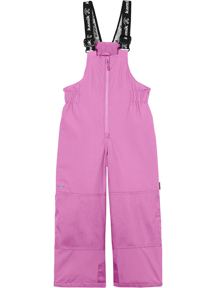Kamik Spodnie narciarskie "Wink" w kolorze jasnoróżowym rozmiar: 116