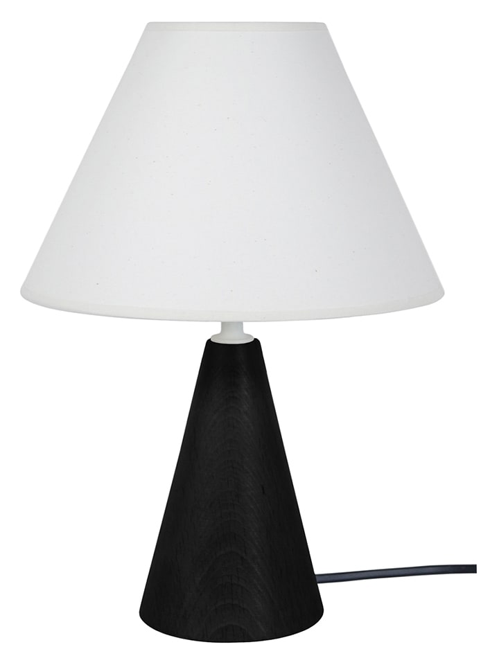 Tosel Lampa stołowa w kolorze biało-czarnym - wys. 32 cm rozmiar: onesize