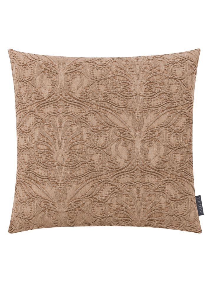 Magma Heimtex Poszewka "Levelin" w kolorze beżowym na poduszkę - 50 x 50 cm rozmiar: onesize
