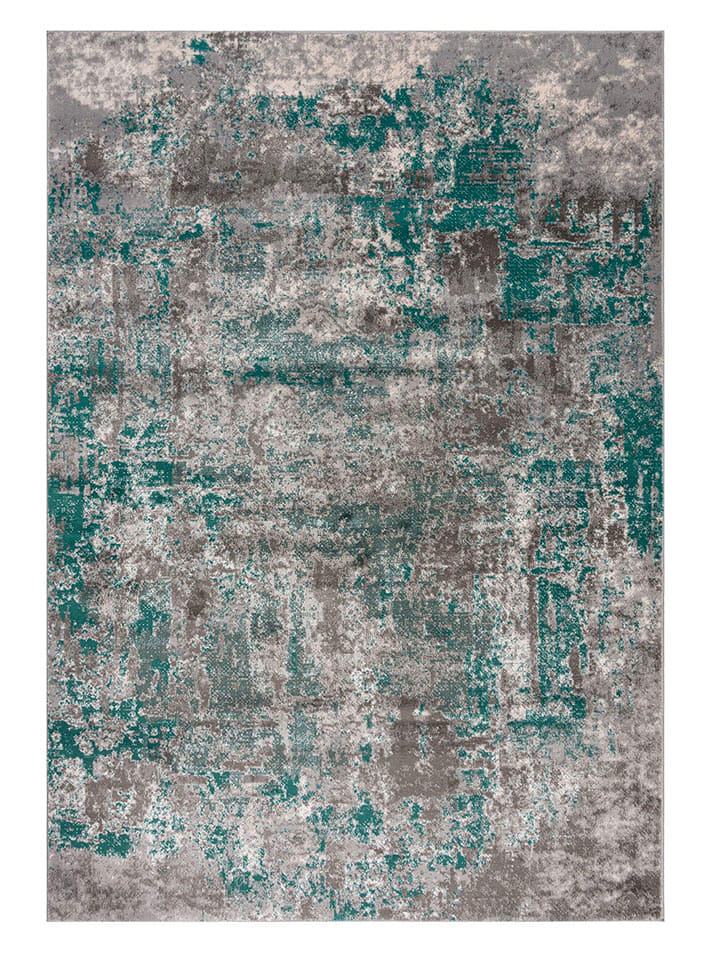 Flair Rugs Dywan "Wonderlust Cocktail" w kolorze szaro-zielonym rozmiar: 160x230 cm