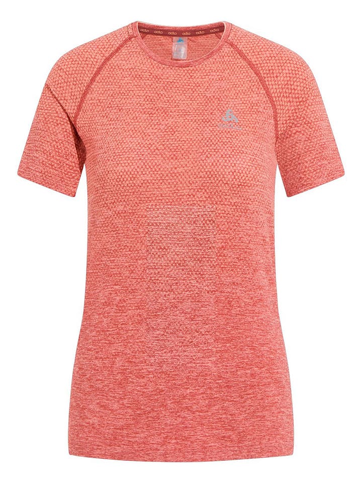 Odlo Koszulka funkcyjna "Essential Seamless" w kolorze czerwonym rozmiar: S