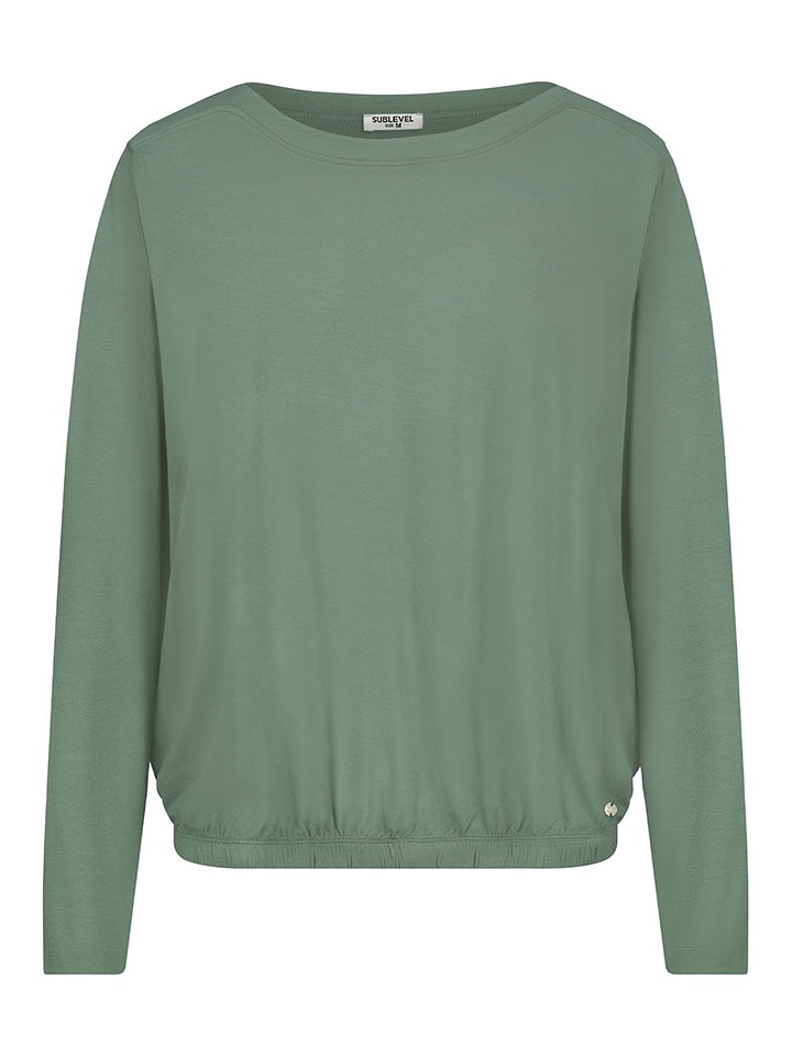 Sublevel Koszulka w kolorze miętowym rozmiar: S