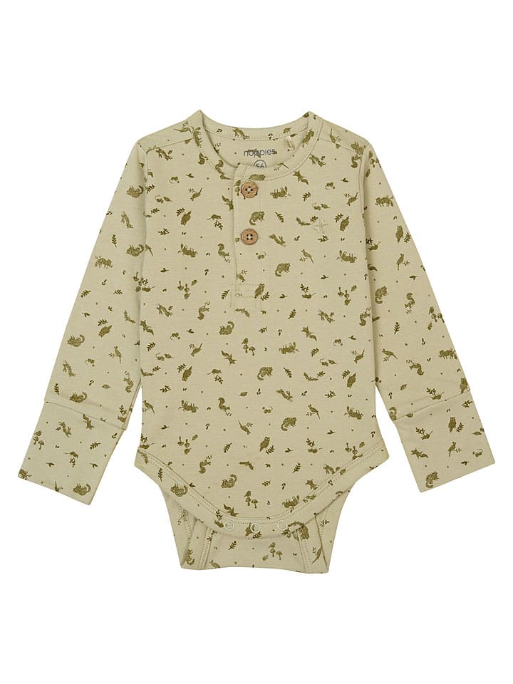 Noppies Body "Gema" w kolorze zielonym rozmiar: 56