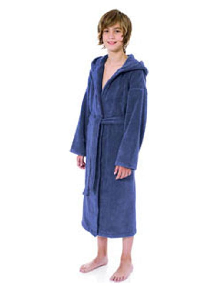 Egeria Szlafrok "Maurice" w kolorze granatowym rozmiar: 140