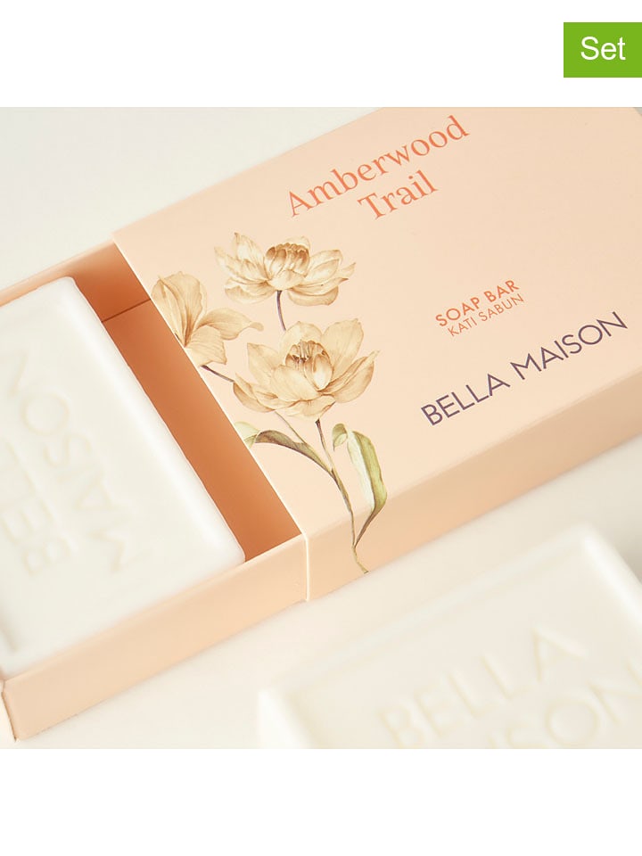 BELLA MAISON Mydła w kostce (2 szt.) ''Amberwood Trail" - 2x 75 g rozmiar: onesize