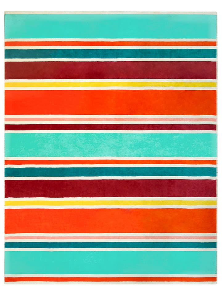 Le Comptoir de la Plage Ręcznik plażowy "Malaga" ze wzorem - 180 x 140 cm rozmiar: onesize