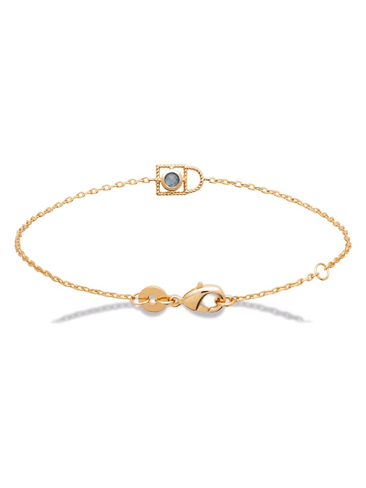 L'Atélier Précieux Pozłacana bransoletka z elementami ozdobnymi rozmiar: onesize