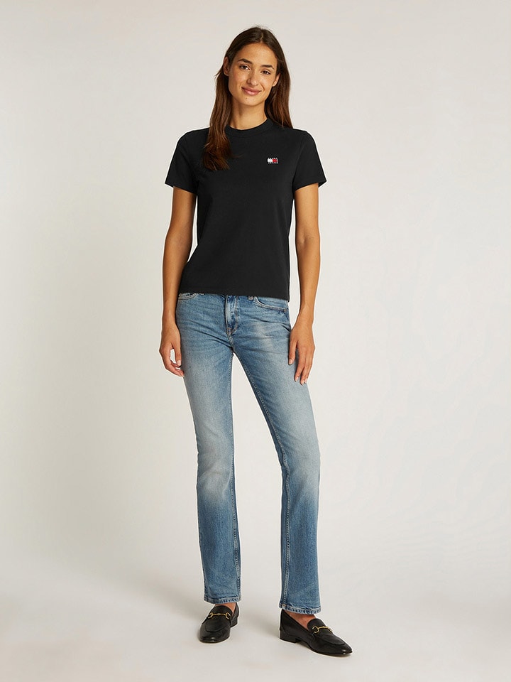 TOMMY JEANS Koszulka w kolorze czarnym rozmiar: XL