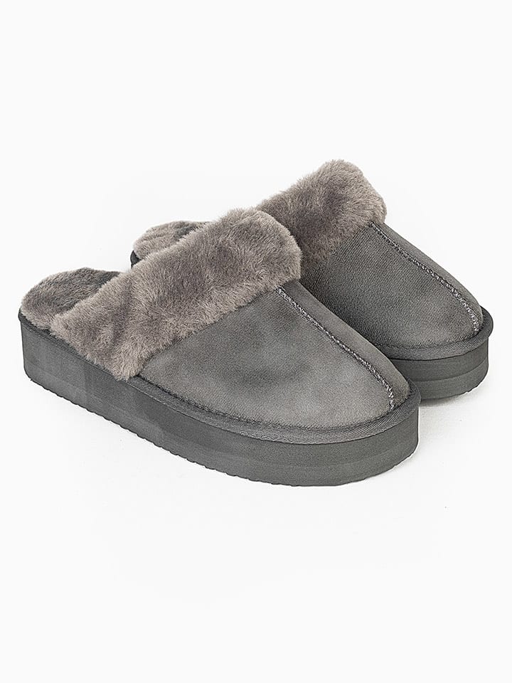 Blackfield Kapcie "Emilija" w kolorze jasnoszarym rozmiar: 40