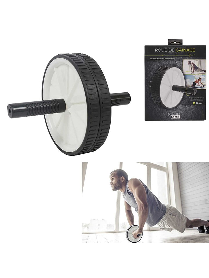 The Concept Factory Wałek AB w kolorze czarnym - Ø 18 cm rozmiar: onesize