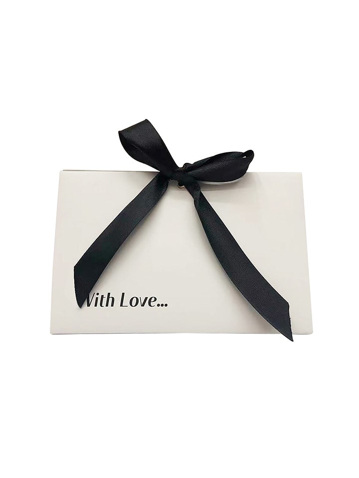 Eclat d'Argent Torba prezentowa w kolorze kremowo-czarnym rozmiar: onesize