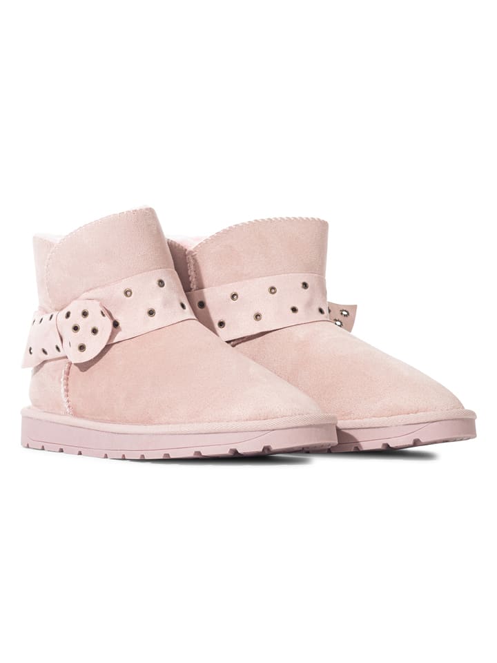 ISLAND BOOT Botki zimowe "Eolia" w kolorze jasnoróżowym rozmiar: 40
