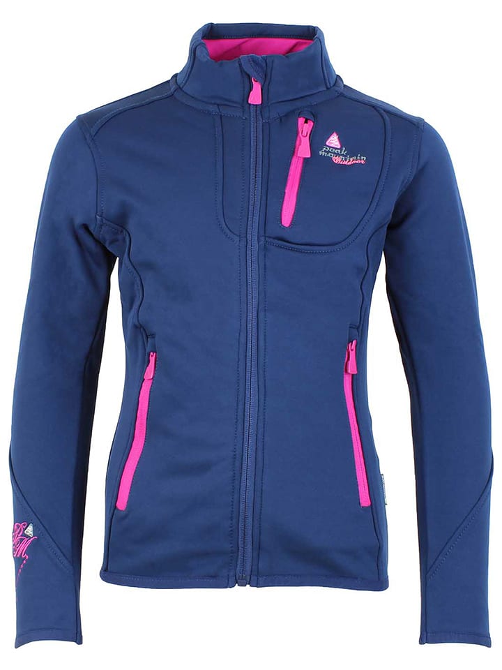 Peak Mountain Kurtka polarowa w kolorze niebieskim rozmiar: 152