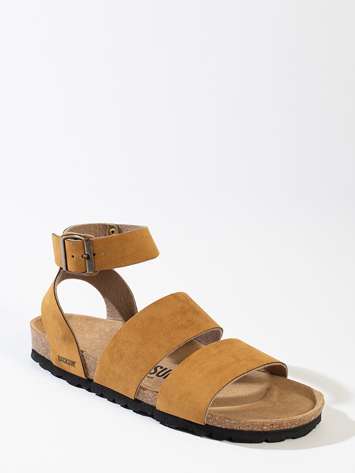 BACKSUN Sandały "Asubcion" w kolorze karmelowym rozmiar: 38