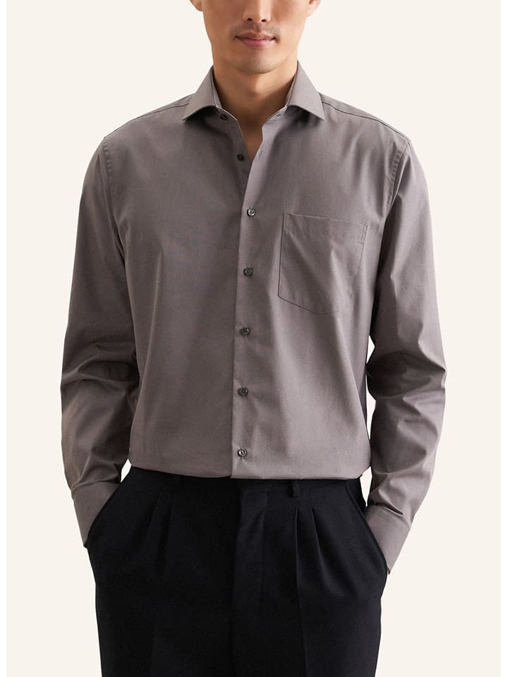 Seidensticker Koszula w kolorze antracytowym rozmiar: 39