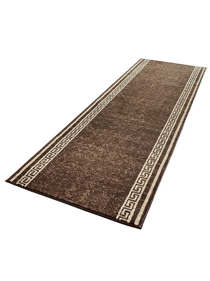 Hanse Home Chodnik "Casa" w kolorze brązowym rozmiar: 80x200 cm