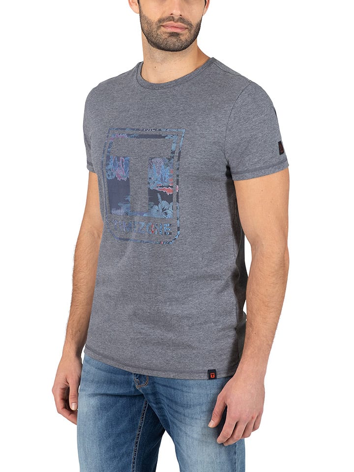 Timezone Koszulka w kolorze szarym rozmiar: M