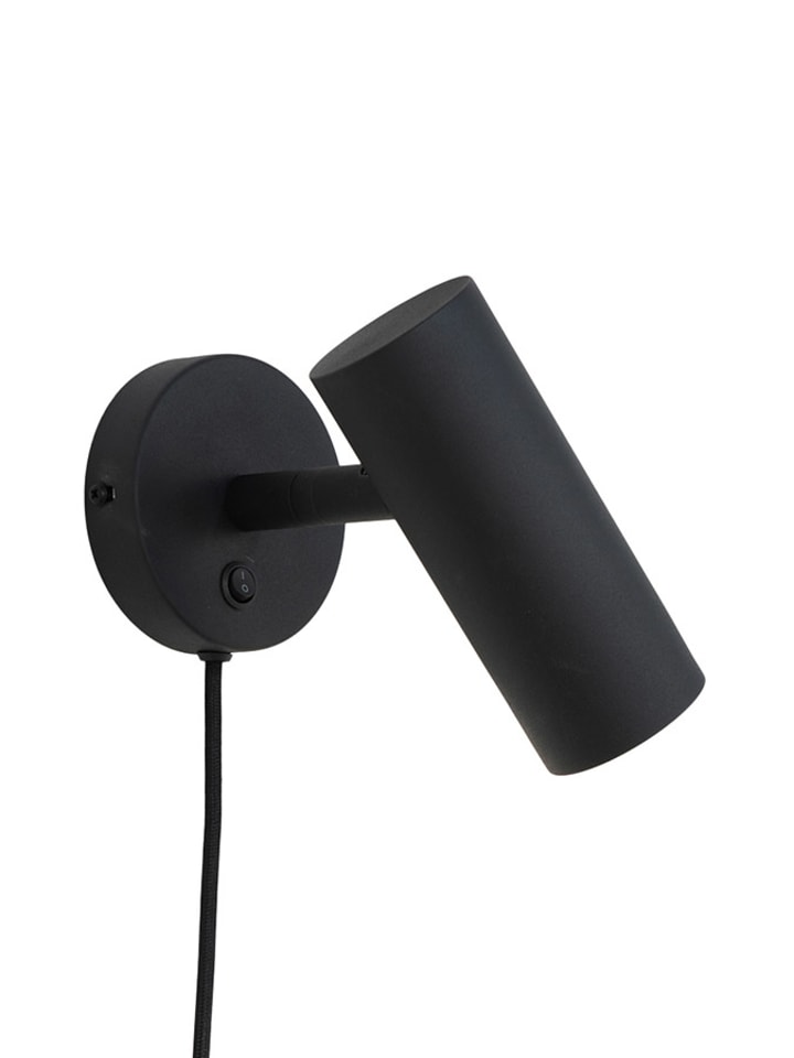 House Nordic Lampa ścienna w kolorze czarnym - 10 x 22 cm rozmiar: onesize